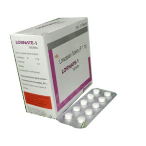 Lorazepam 1 mg tablet